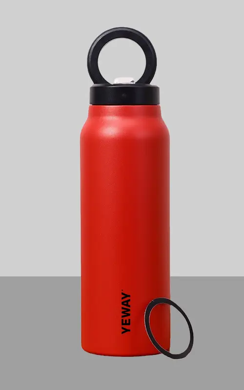 ringo same style double wall insulated stainless steel water bottle magnetic lid